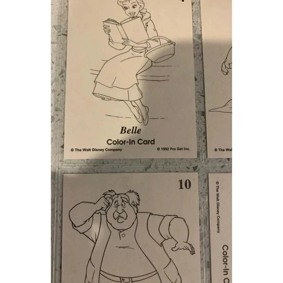 color in card‎ beauty and beast set - Picture 3 of 3